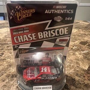 Nascar Authentics winner’s circle Chase Briscoe Toy Car